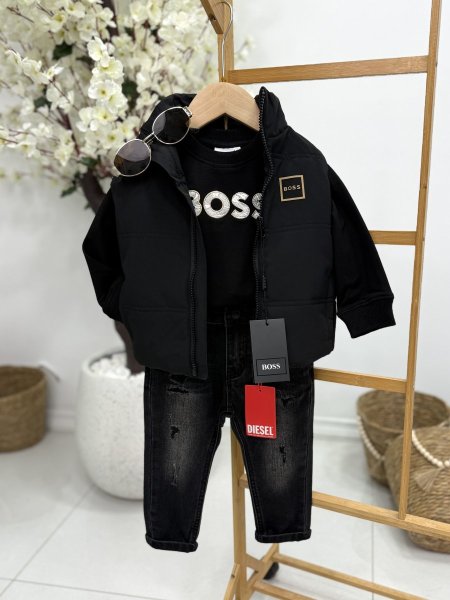 طقم ولادي 3 قطع BOSS